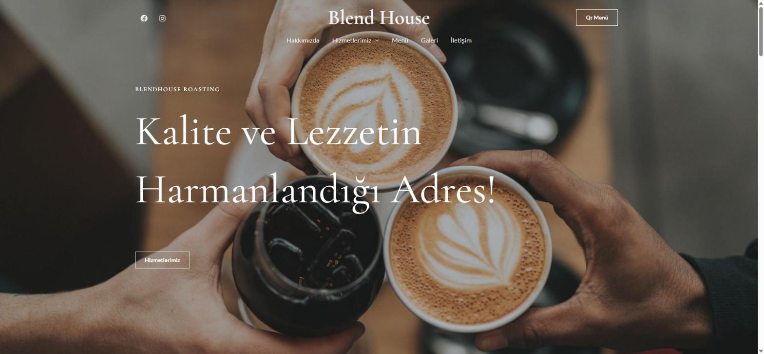 blendhouse.co - WebCyNet web sitesi projesi