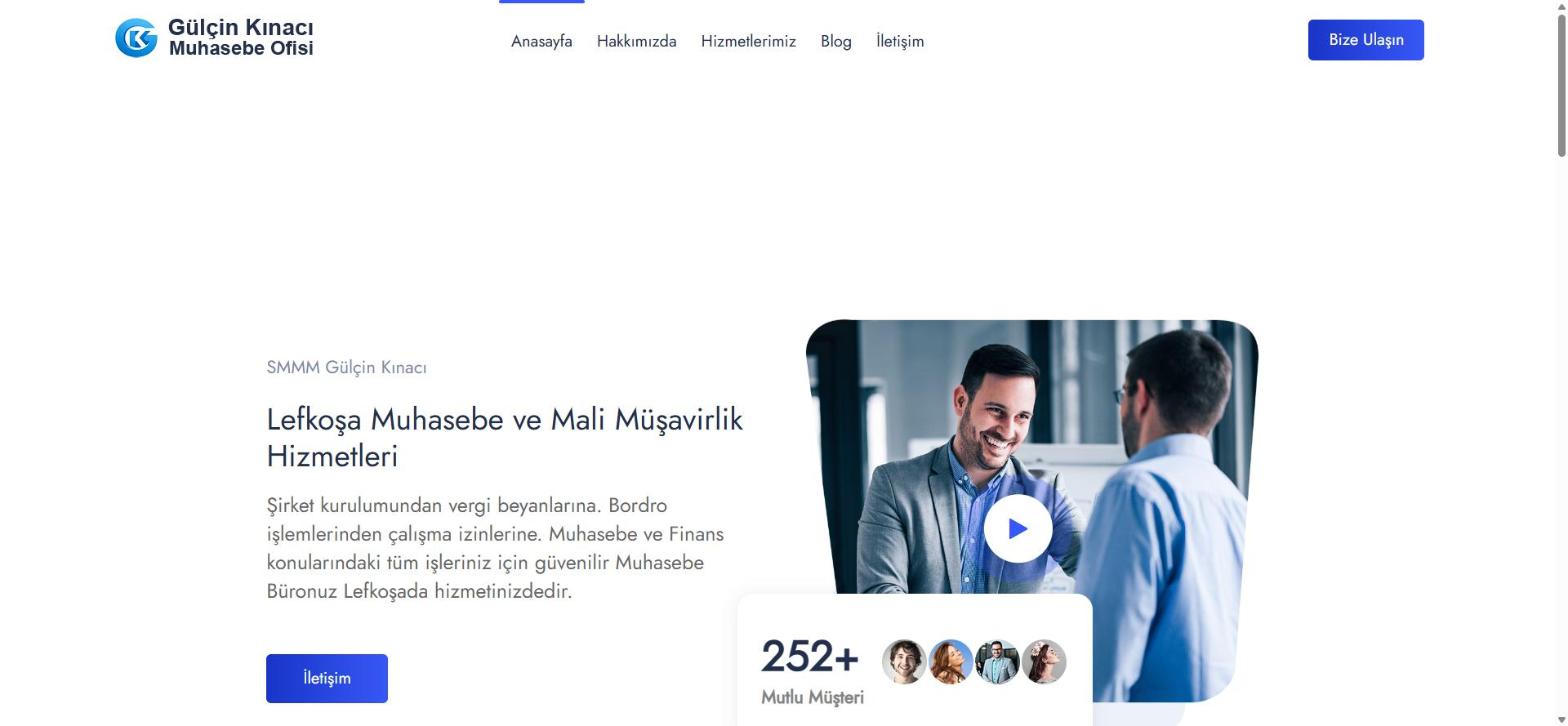 gulcinkinaci.com - WebCyNet web sitesi projesi